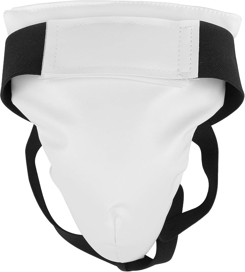 LCJAOF Groin Guard for Men&Boys - Shock-Absorbing Crotch Protector Cup for Taekwondo, Boxing, Kickboxing, Elastic Waistband Abdominal Protector for Fighting Sports Training - Image 1